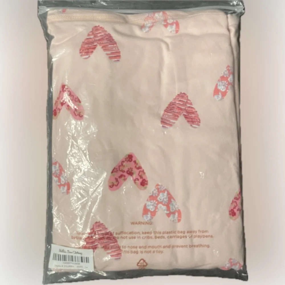 ❌SOLD 💕NWT Matilda Jane Hearts « Fairy Dust Allover » Pajamas Girl's Size 14 - Picture 8 of 9